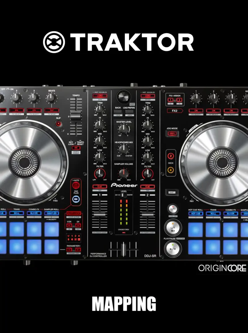 pioneer ddj sr Mapping