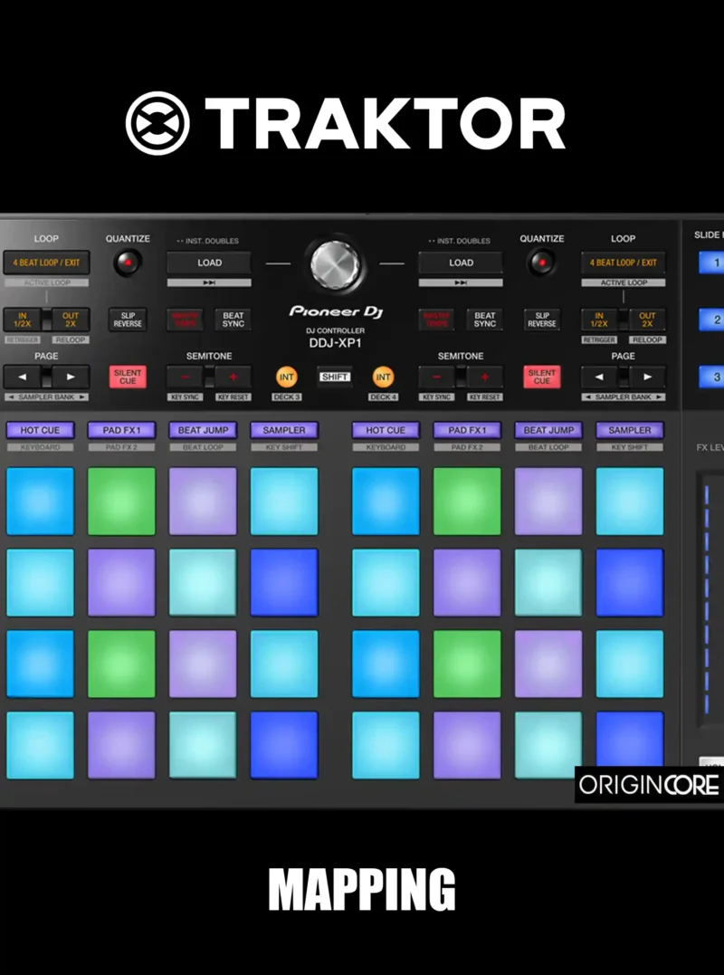 pioneer ddj xp1 Mapping